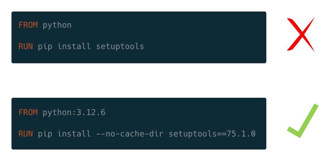 Exemple de bonnes pratiques