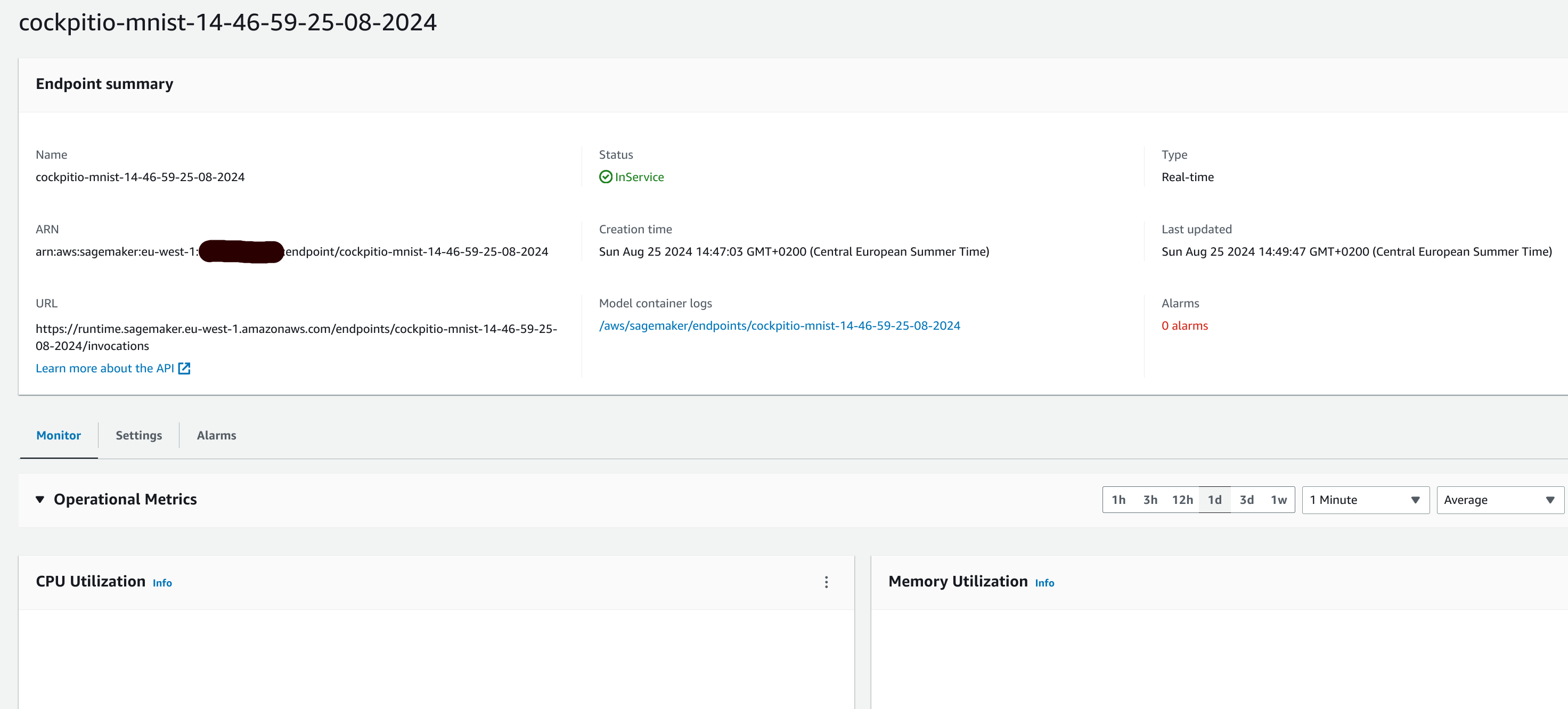Endpoint dans SageMaker